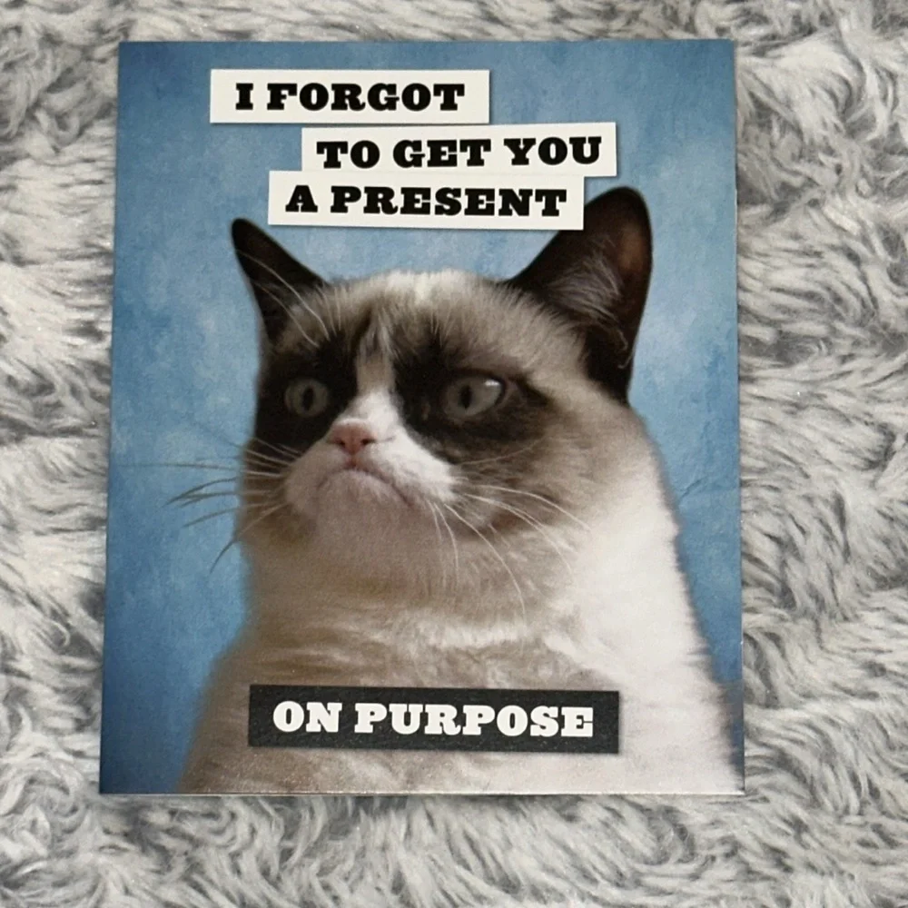 Grumpy Cat Blank Notecards‎